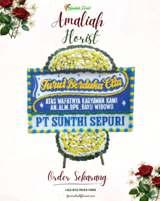 Papan Bunga Duka di Sempaja Timur