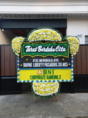 Papan Bunga Duka di Sempaja Timur